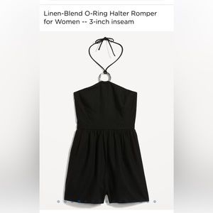 Old navy halter romper, never worn